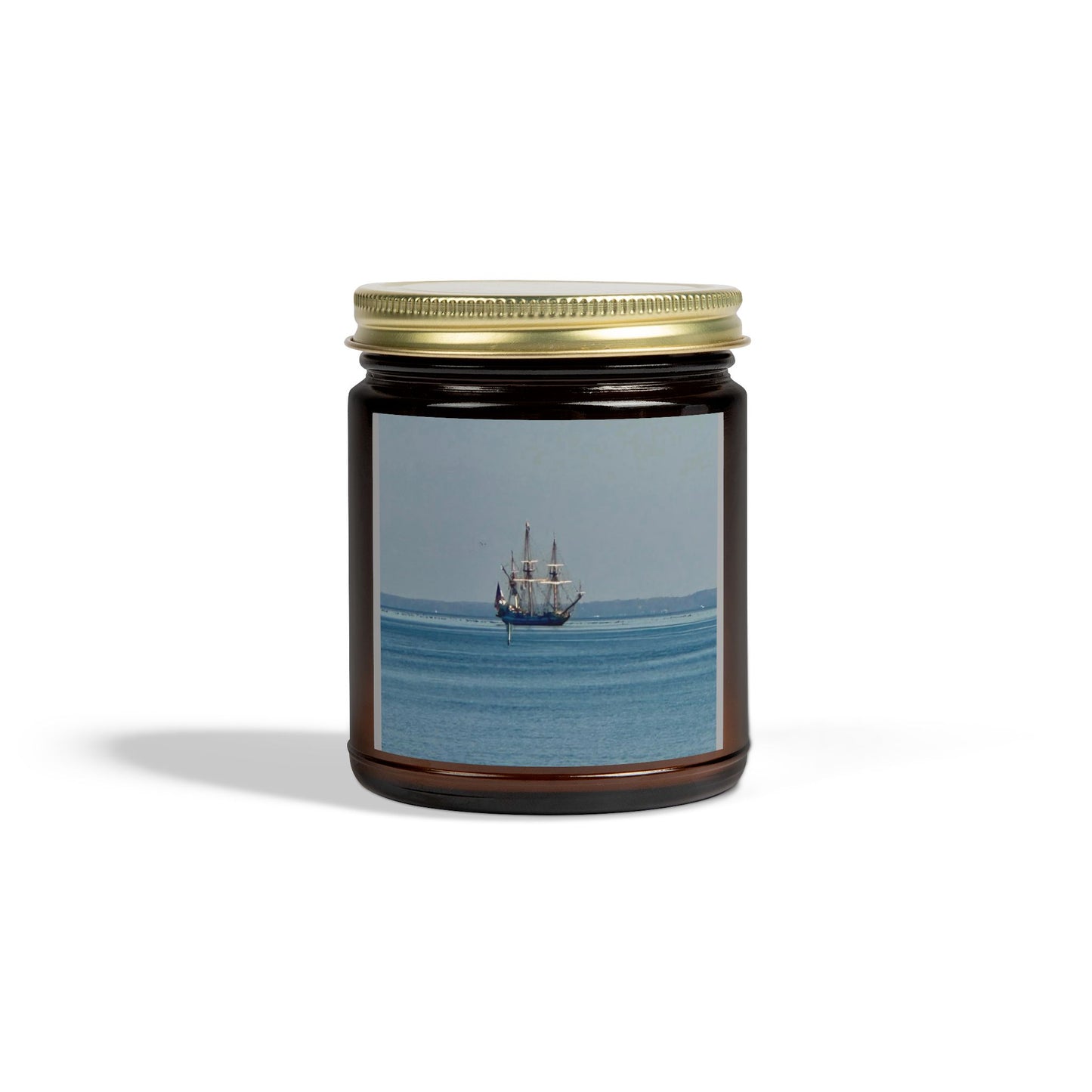 Nautical Scented Candles, Coconut Apricot Wax (4oz, 9oz)