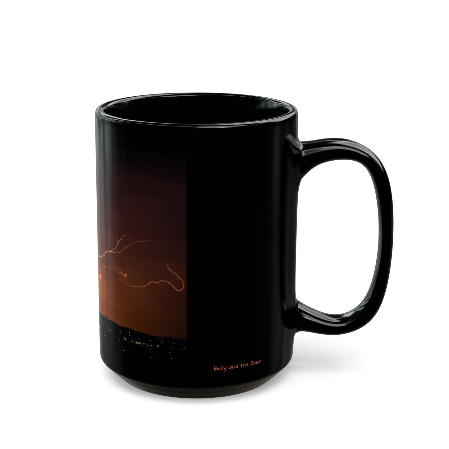 Lightning Black Mug (11oz, 15oz)