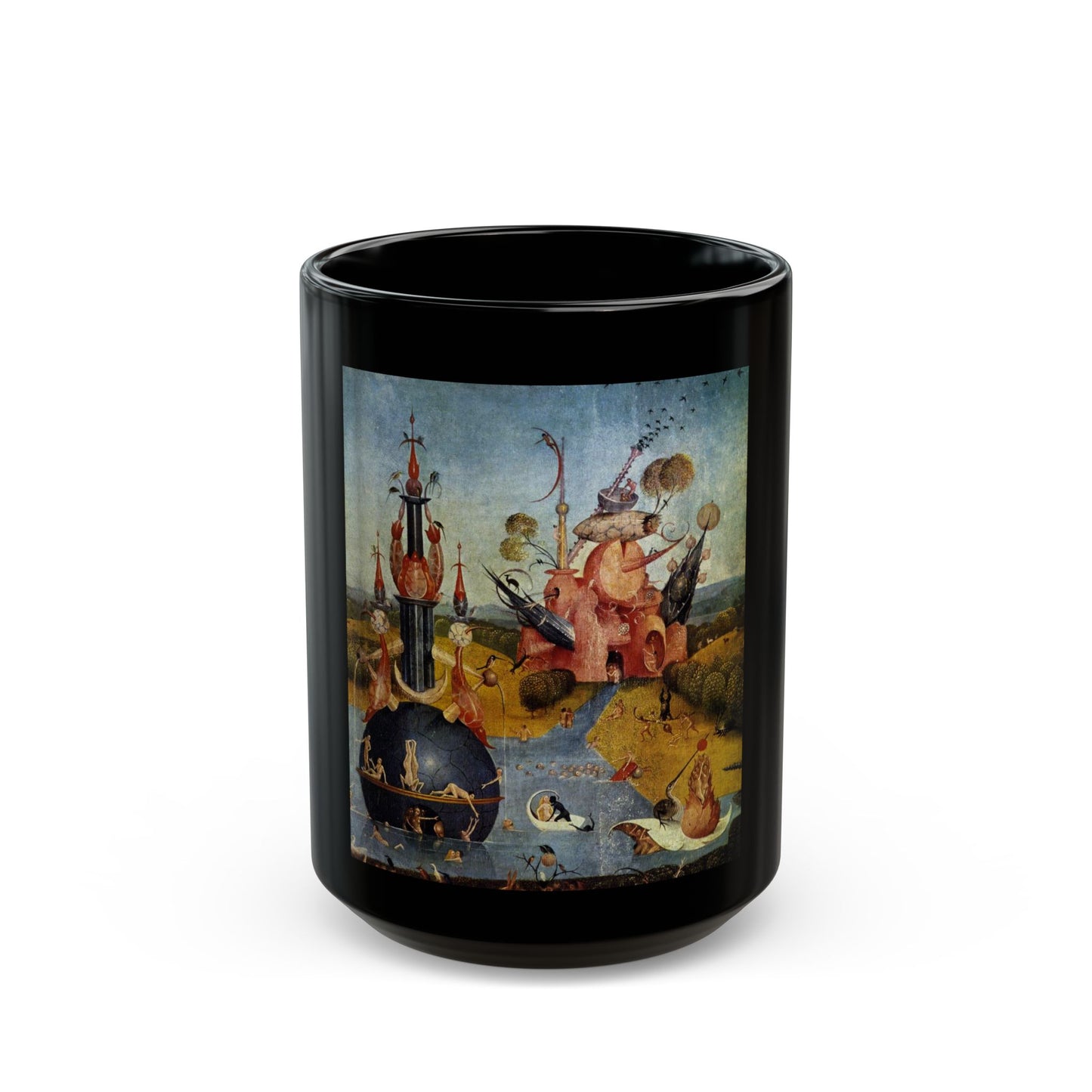 Hieronymus Bosch Art Black Mug (11oz, 15oz)