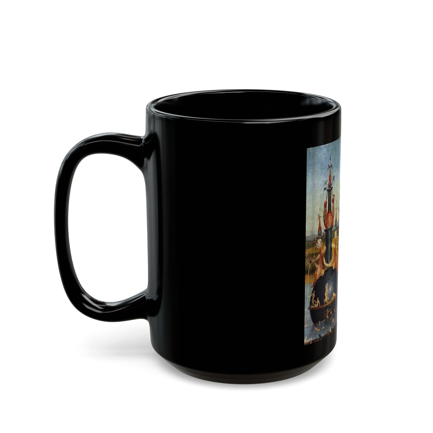 Hieronymus Bosch Art Black Mug (11oz, 15oz)