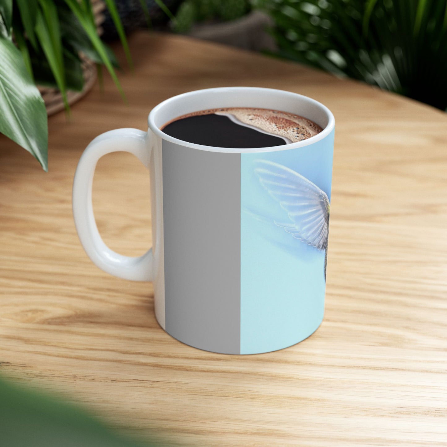 Hummingbird Ceramic Mug, (11oz, 15oz)
