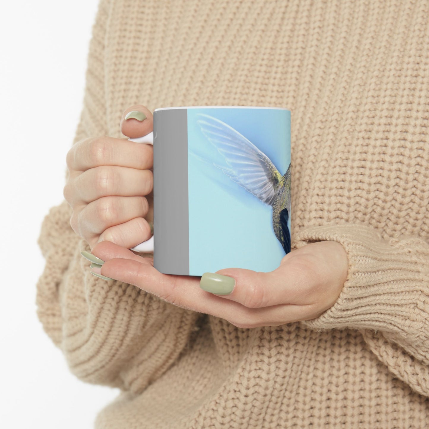 Hummingbird Ceramic Mug, (11oz, 15oz)