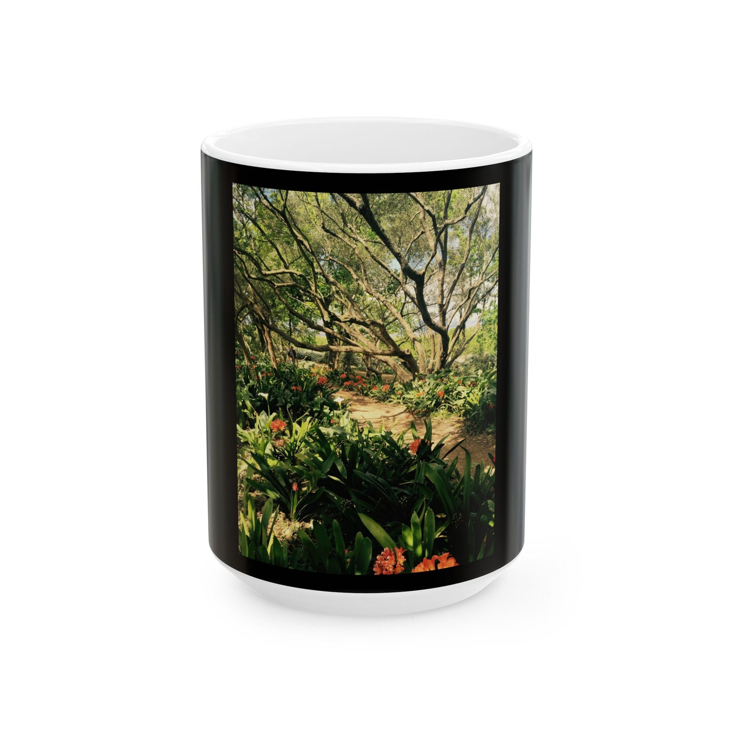 Garden in the Trees Ceramic Mug, (11oz, 15oz)