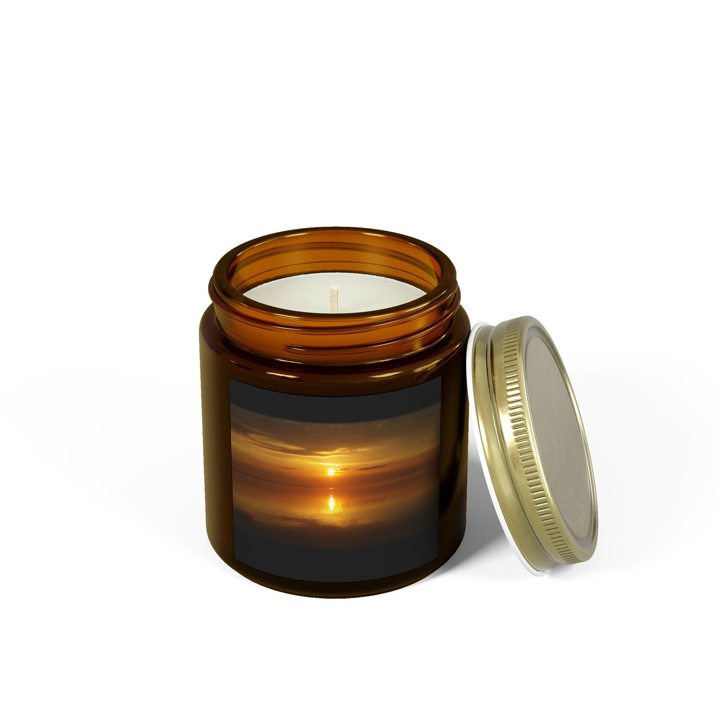 Sunset Scented Candle | Coconut Apricot Wax - 4oz & 9oz