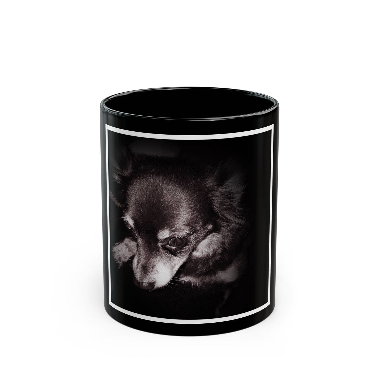 Heartwarming Chihuahua Black Mug – Dog Lovers