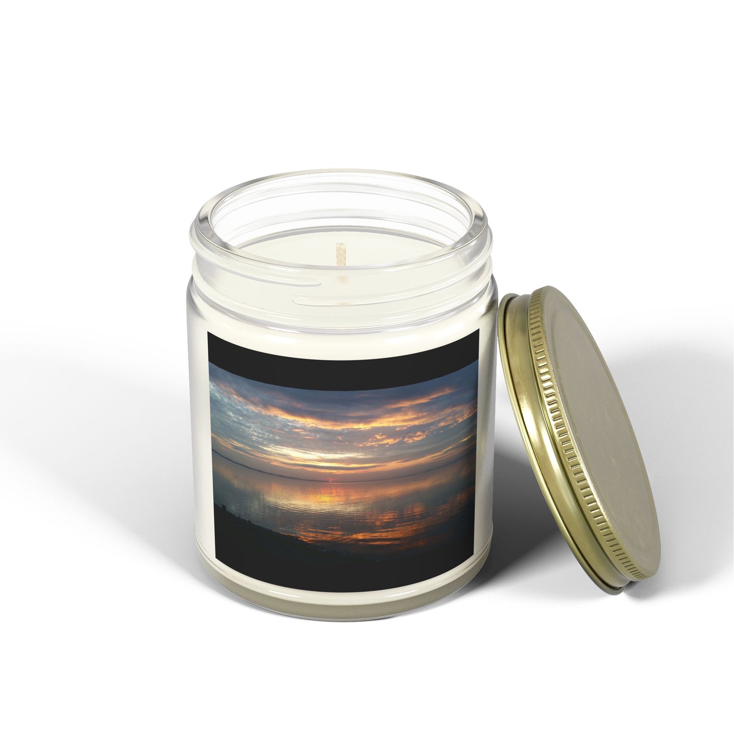 Coconut Apricot Scented Candle - Relaxing Sunset Vibes, Perfect for Home Decor & Gifts