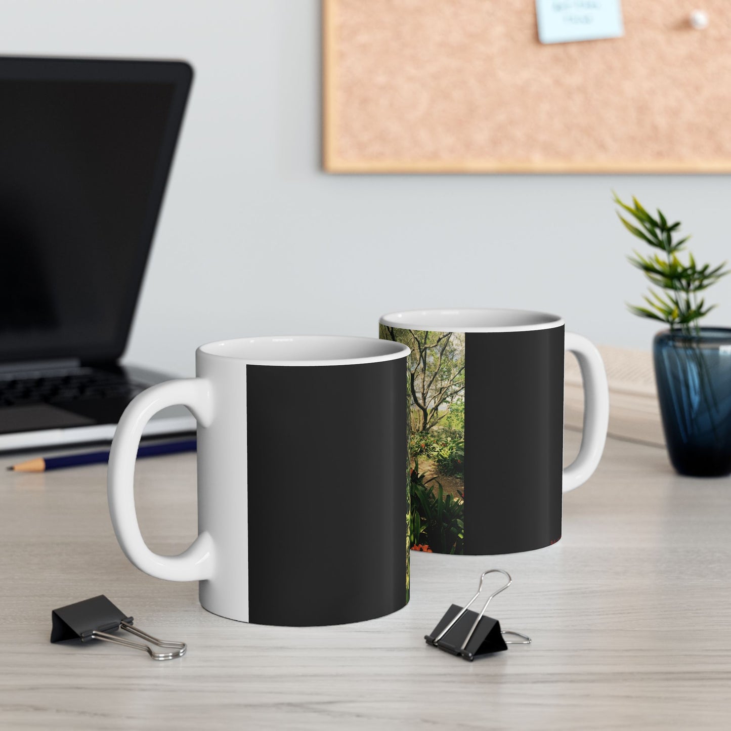 Garden in the Trees Ceramic Mug, (11oz, 15oz)