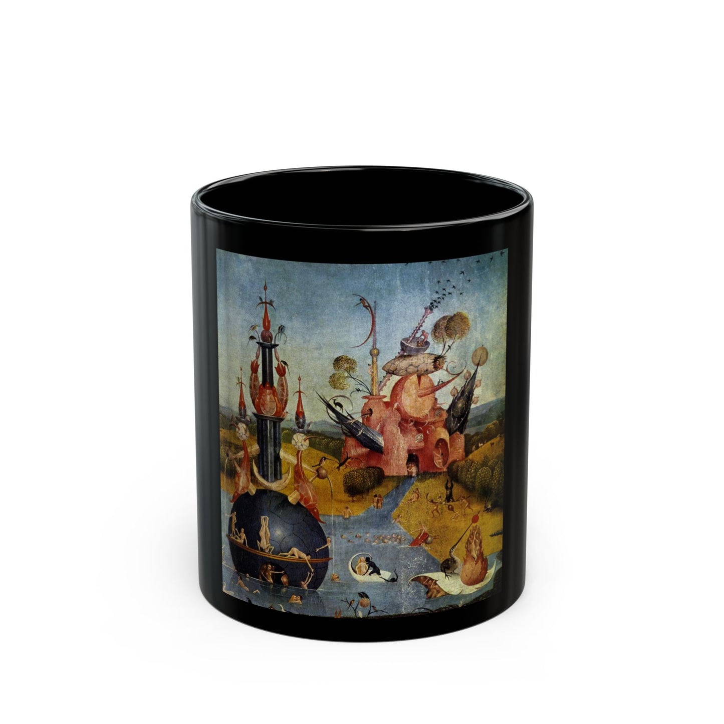 Hieronymus Bosch Art Black Mug (11oz, 15oz)