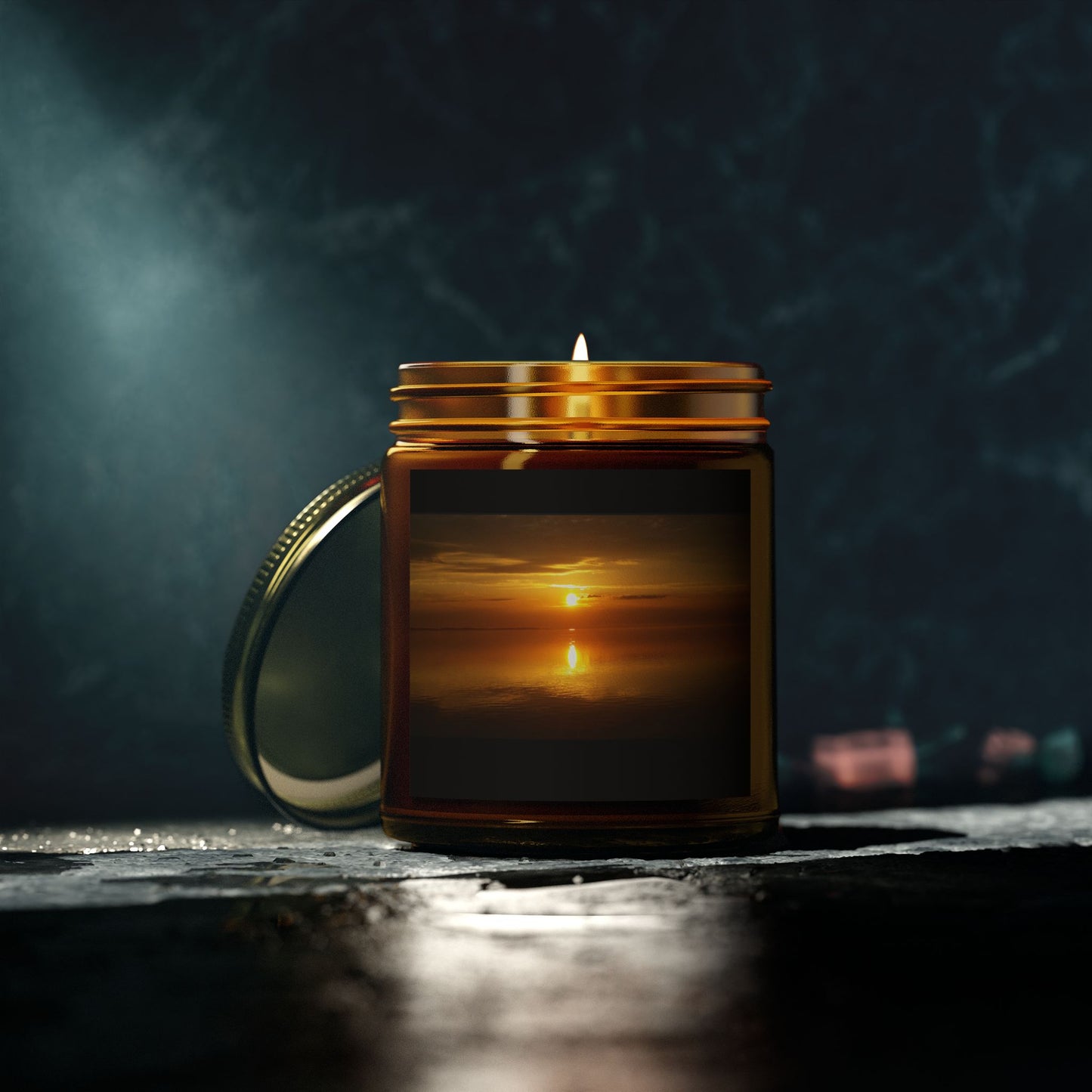 Sunset Scented Candle | Coconut Apricot Wax - 4oz & 9oz