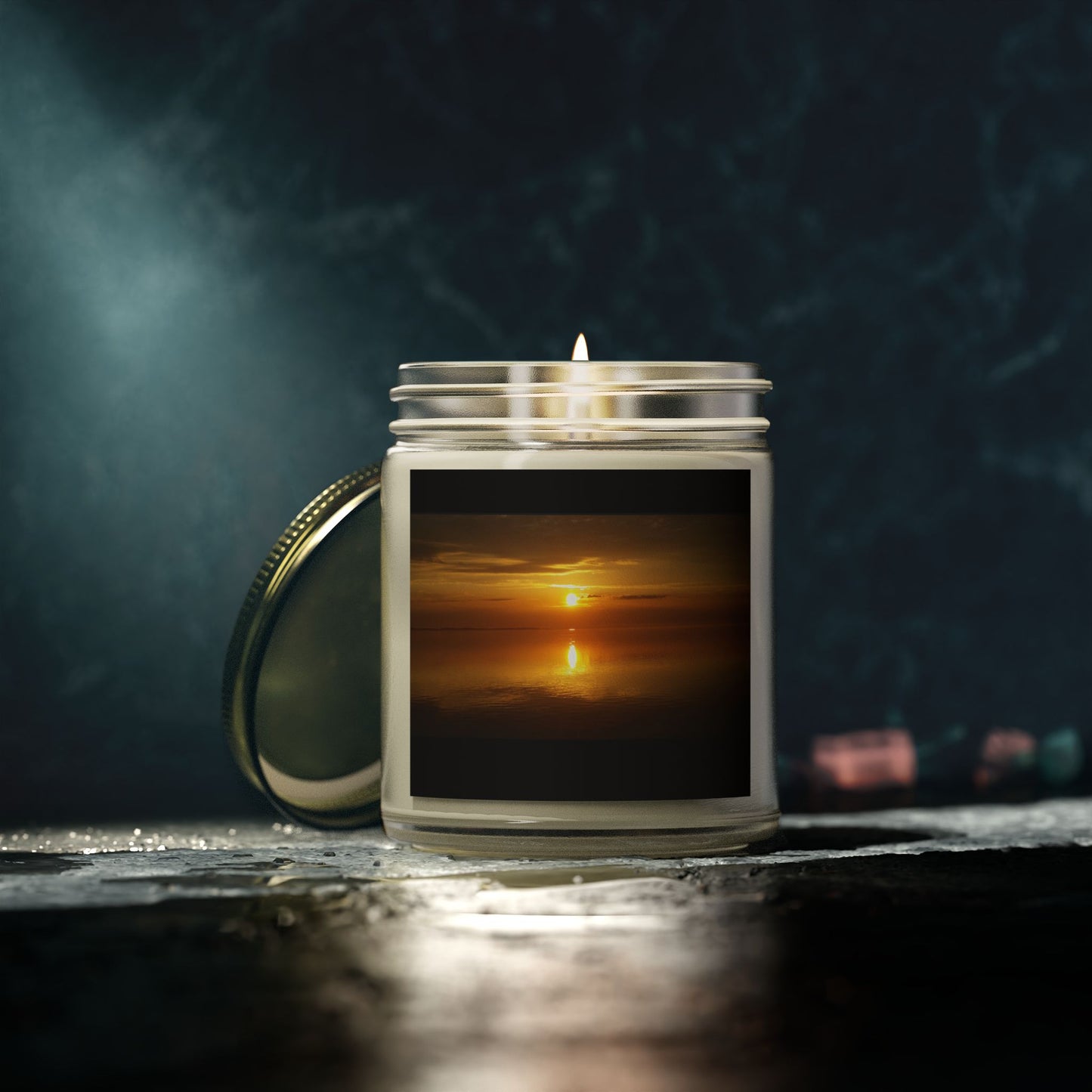 Sunset Scented Candle | Coconut Apricot Wax - 4oz & 9oz