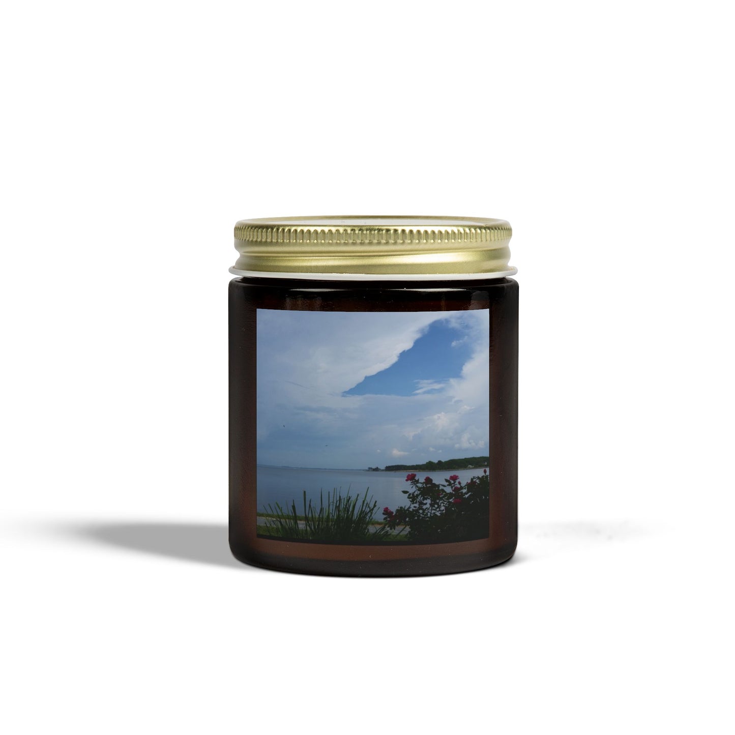 Bay View Relaxing Scented Candles - Coconut Apricot Wax (4oz & 9oz) - Perfect for Home Decor and Gift Giving