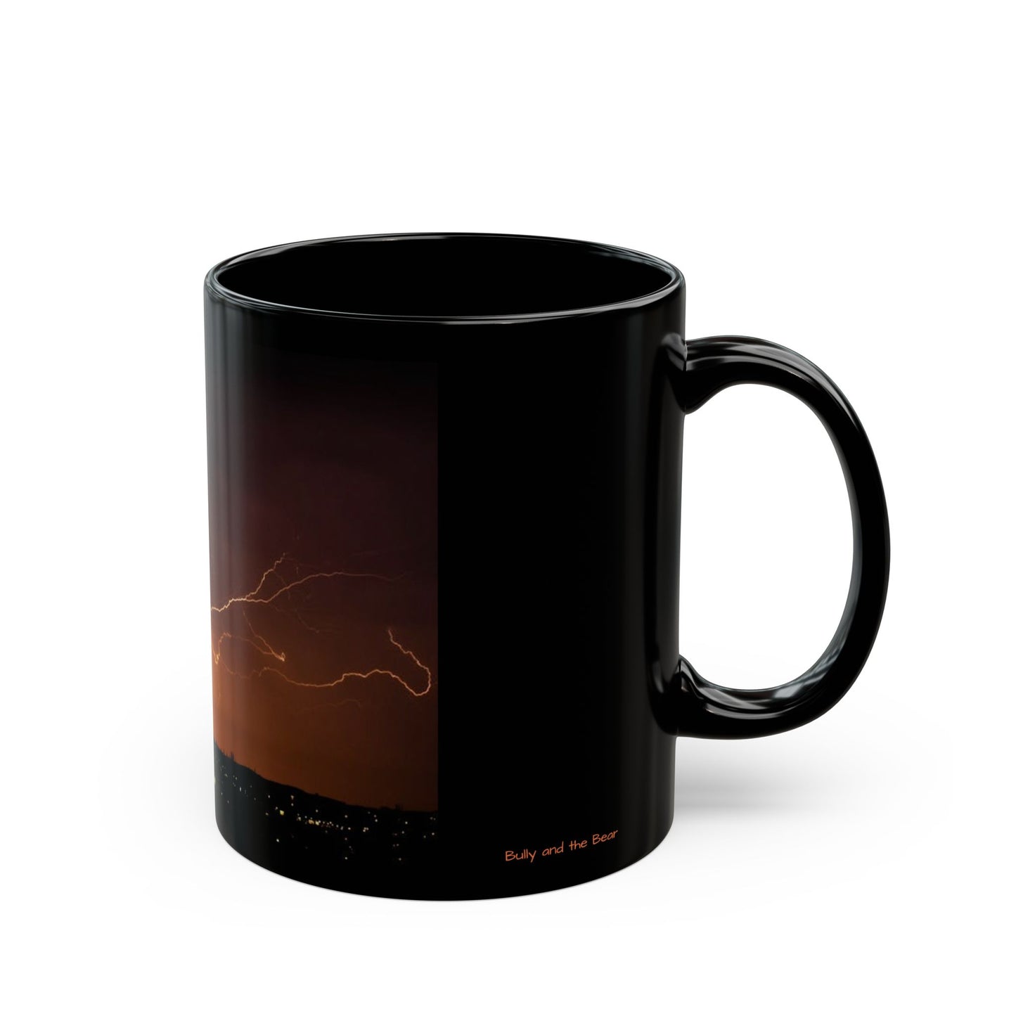 Lightning Black Mug (11oz, 15oz)