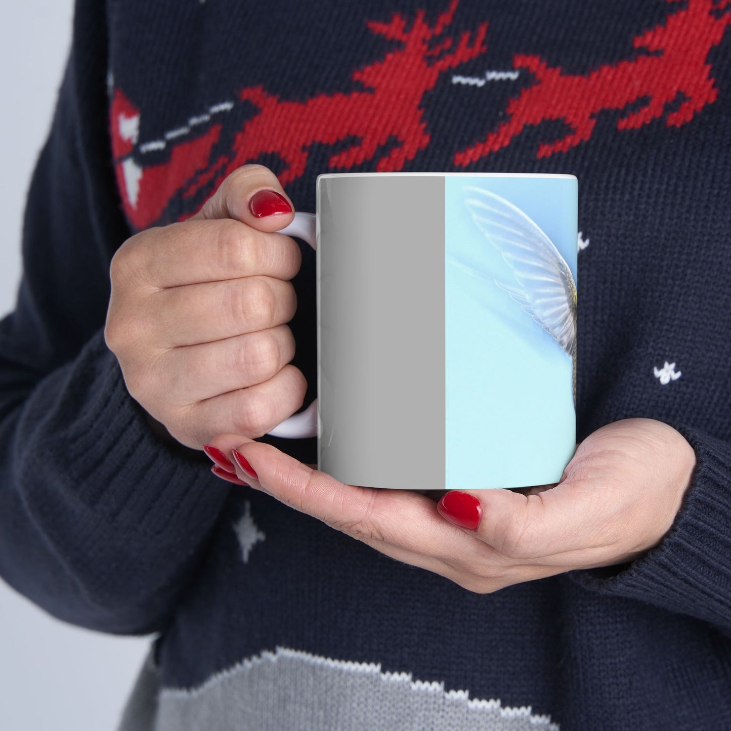 Hummingbird Ceramic Mug, (11oz, 15oz)