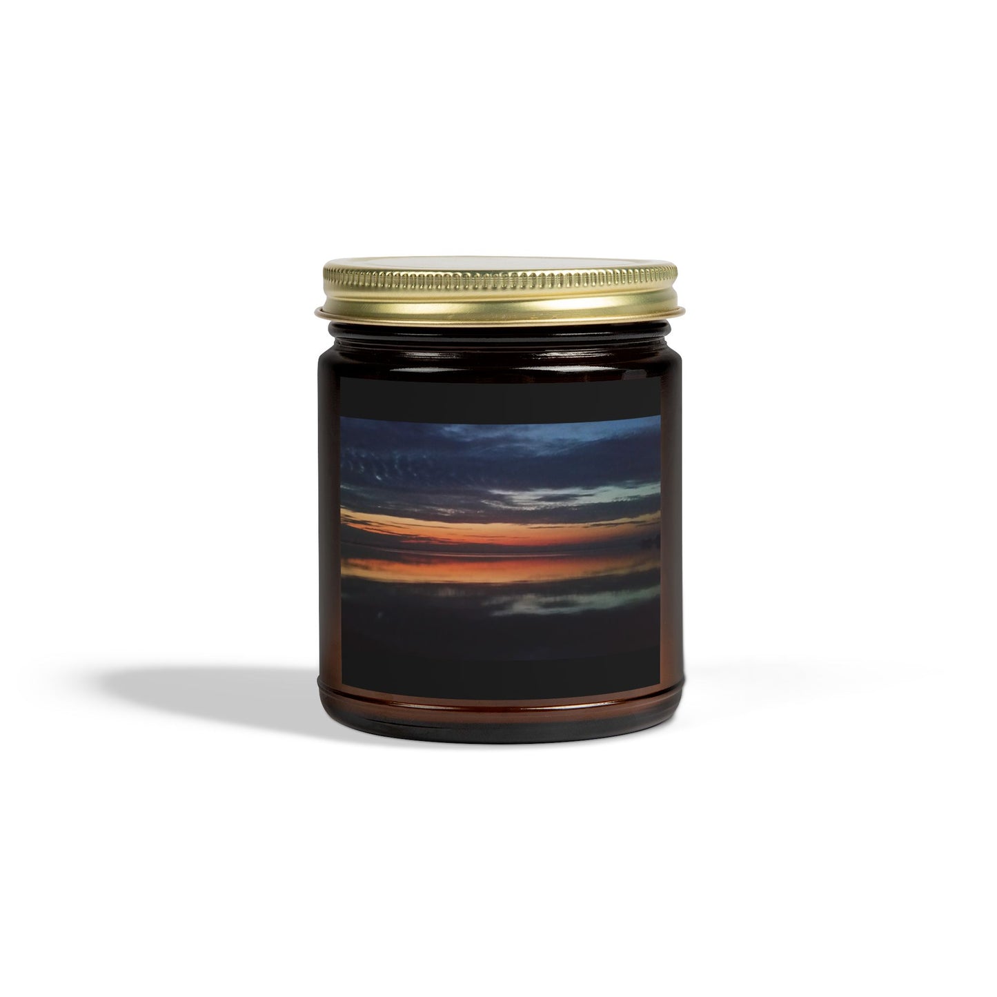 Sunset Bliss Scented Candle - Coconut Apricot Wax (4oz & 9oz)