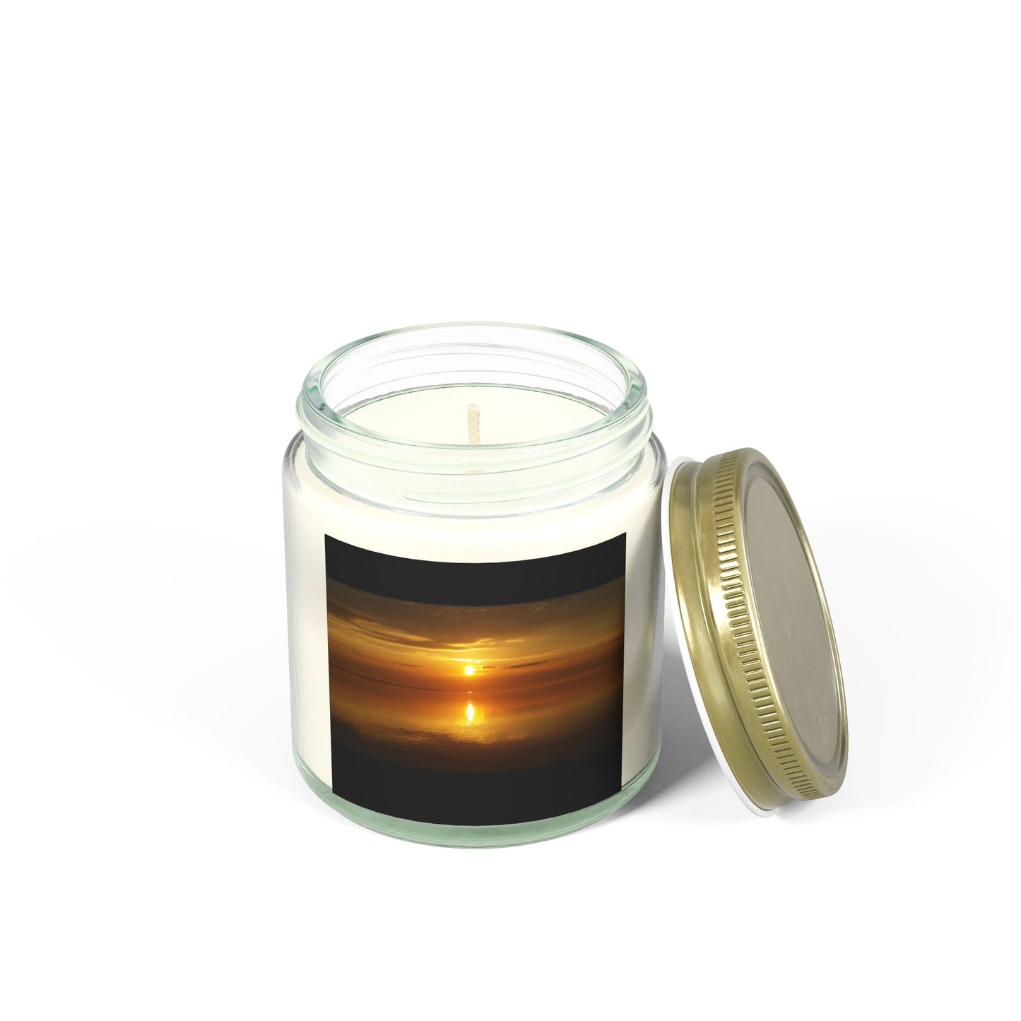 Sunset Scented Candle | Coconut Apricot Wax - 4oz & 9oz