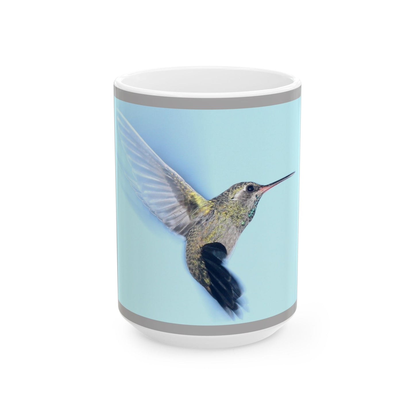 Hummingbird Ceramic Mug, (11oz, 15oz)