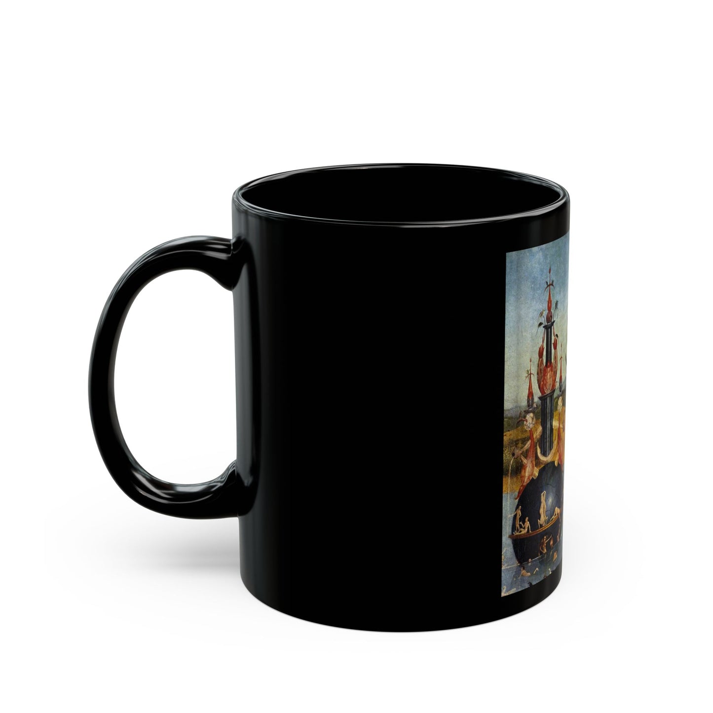Hieronymus Bosch Art Black Mug (11oz, 15oz)