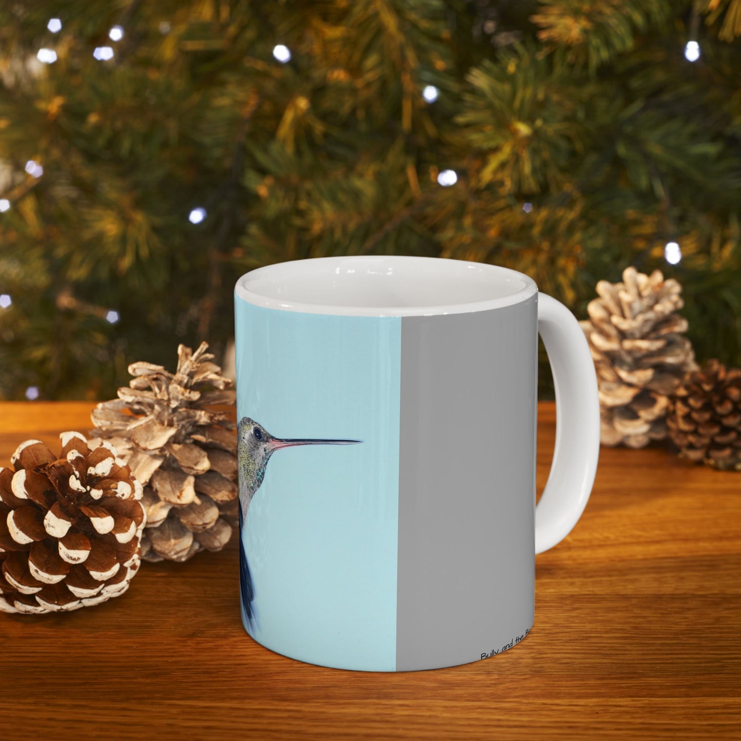 Hummingbird Ceramic Mug, (11oz, 15oz)