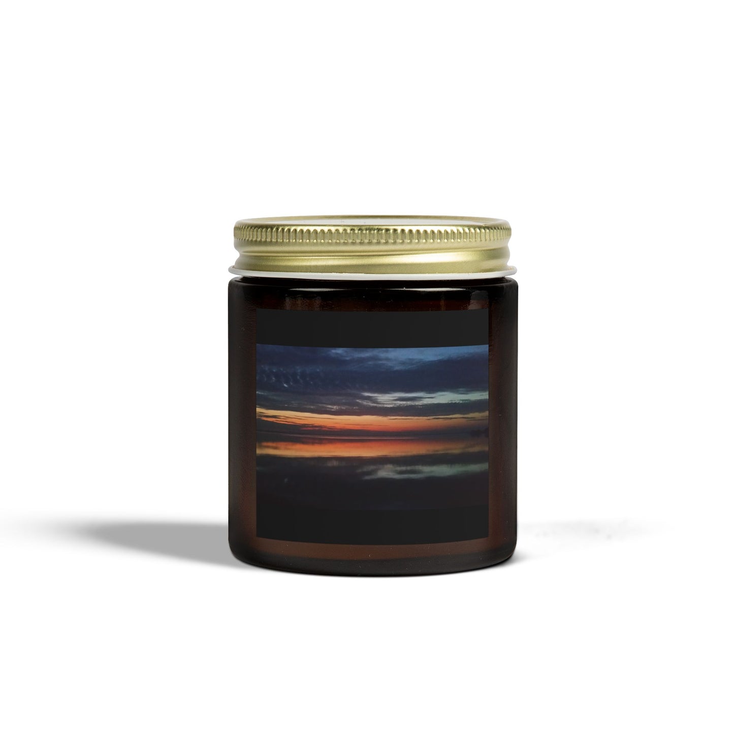 Sunset Bliss Scented Candle - Coconut Apricot Wax (4oz & 9oz)