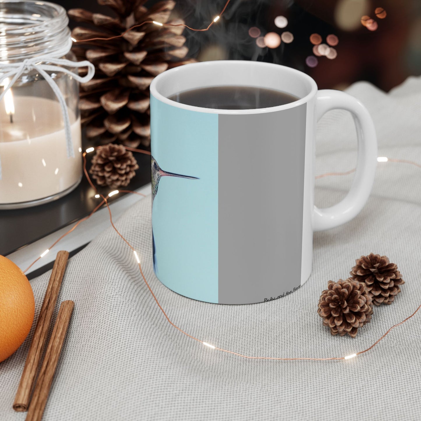 Hummingbird Ceramic Mug, (11oz, 15oz)