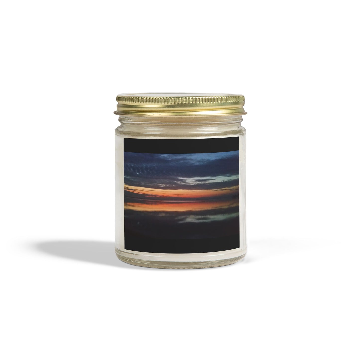 Sunset Bliss Scented Candle - Coconut Apricot Wax (4oz & 9oz)