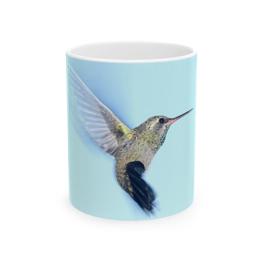 Hummingbird Ceramic Mug, (11oz, 15oz)