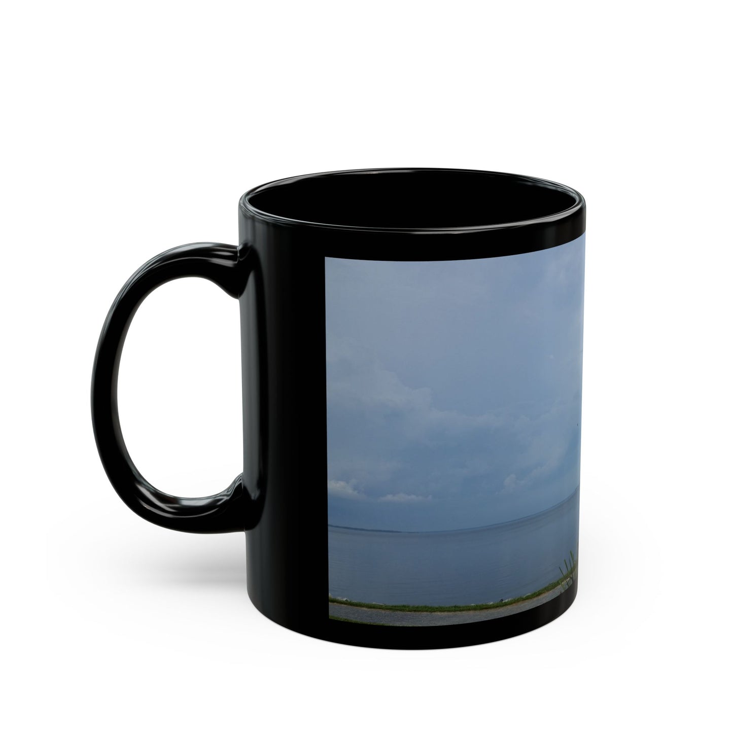 River View Black Mug (11oz, 15oz)