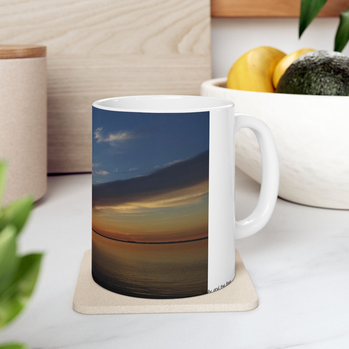 Sunrise Ceramic Mug, (11oz, 15oz)