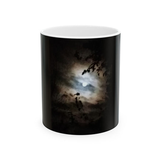 Mystical Moon Mug - Nature Lover's 11oz & 15oz Coffee Cup
