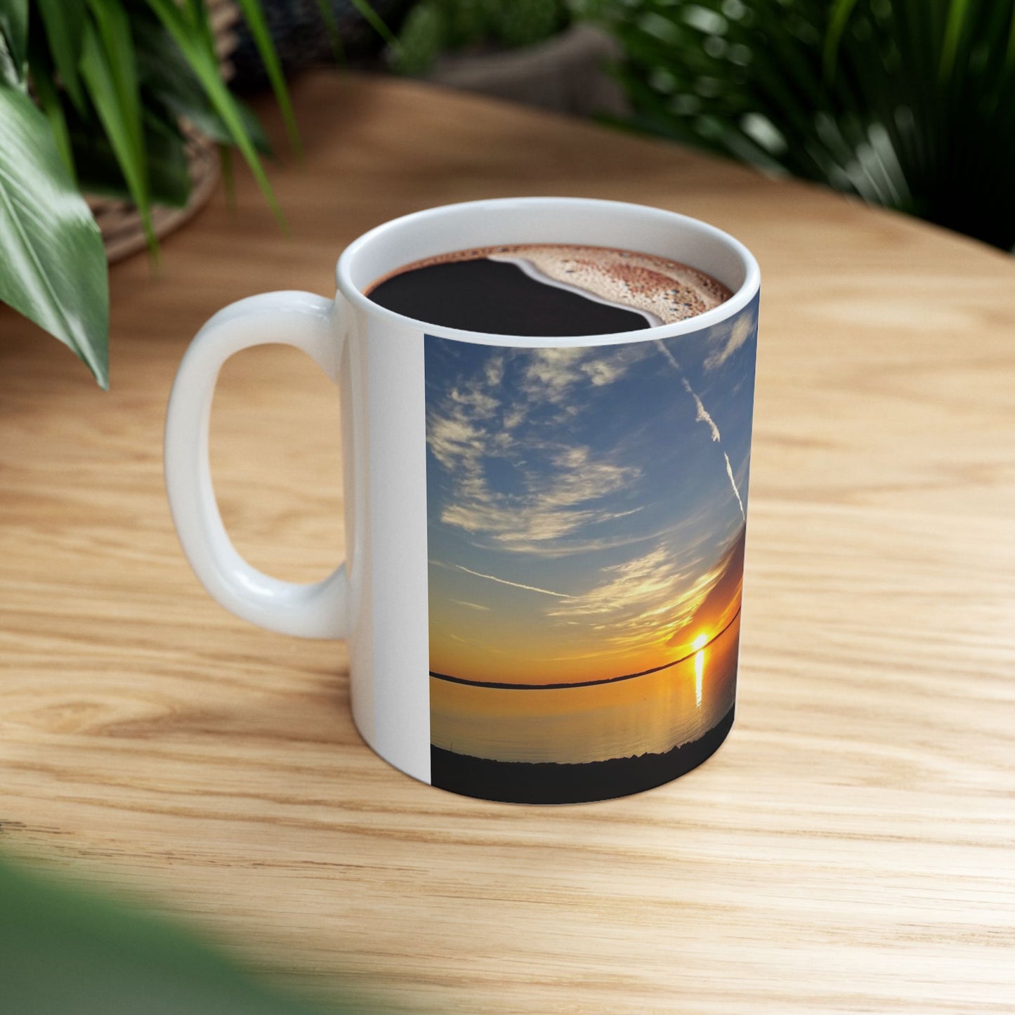 Sunrise Ceramic Mug, (11oz, 15oz)