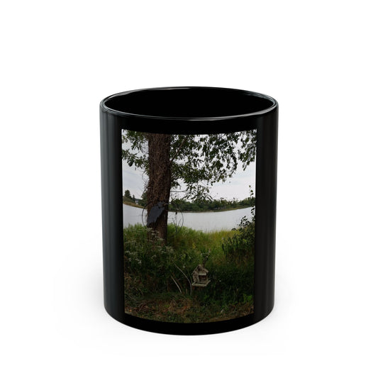 Scenic Nature Black Mug