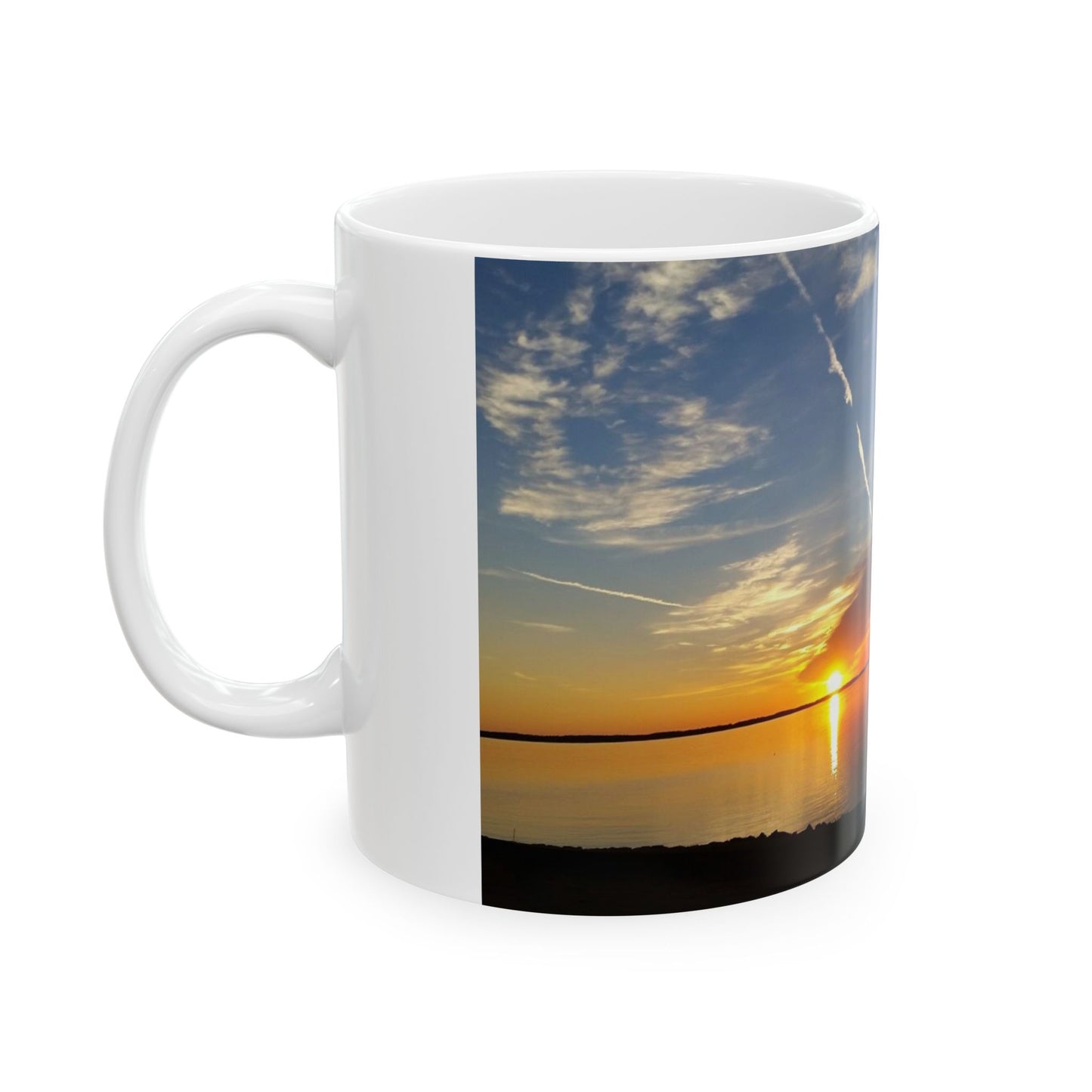 Sunrise Ceramic Mug, (11oz, 15oz)