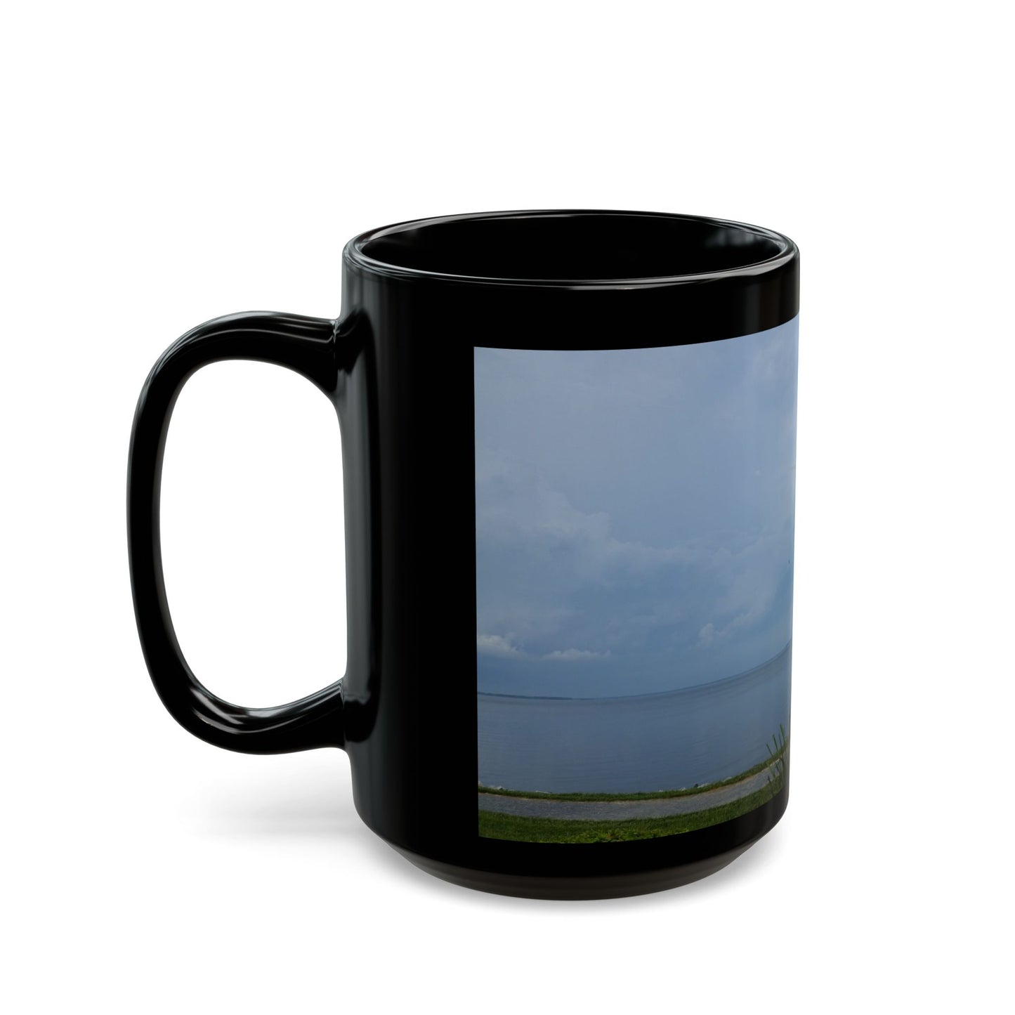 River View Black Mug (11oz, 15oz)